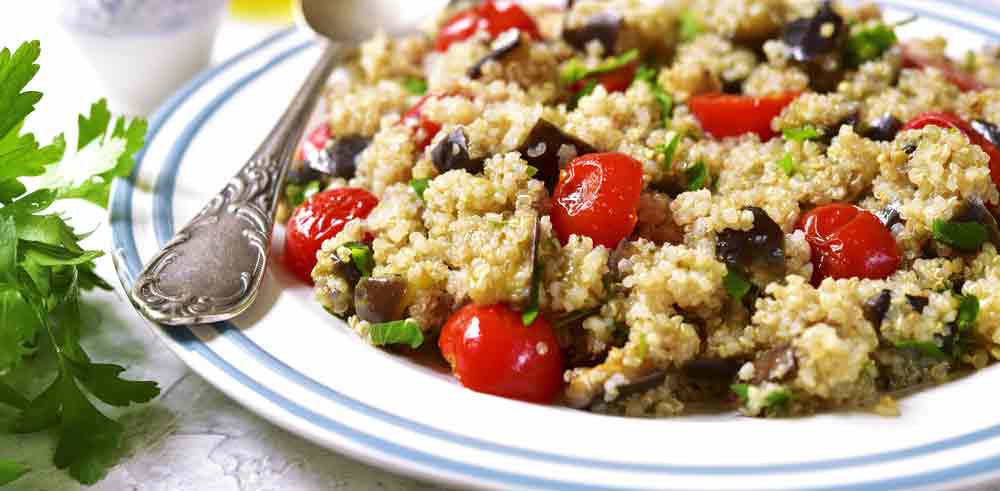quinoa maaltijd salade
